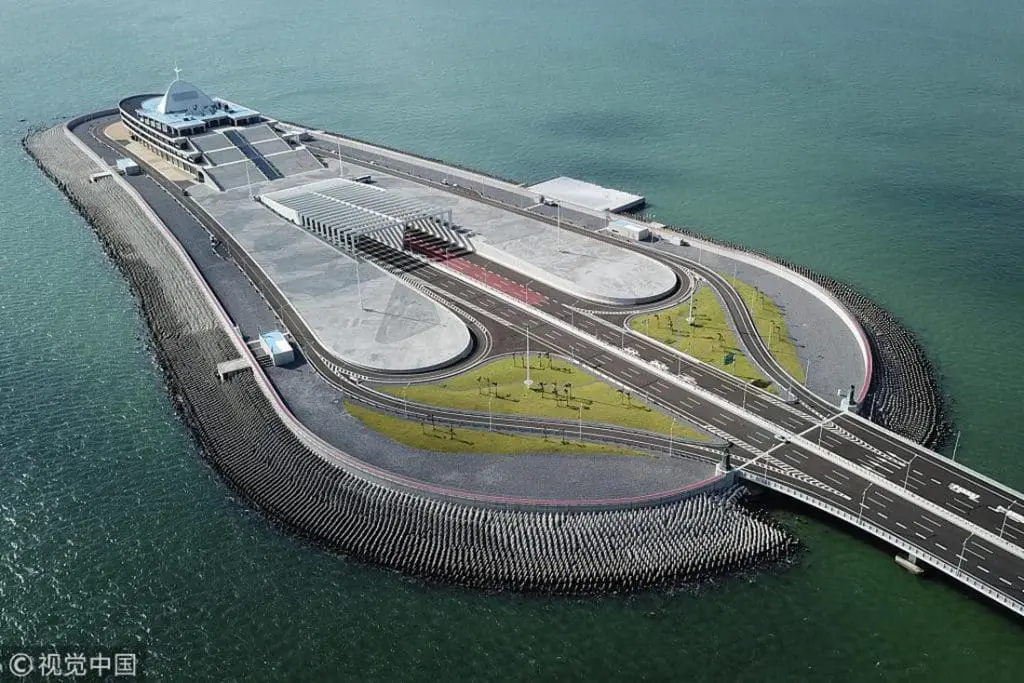 ็HZMB Artificial Island